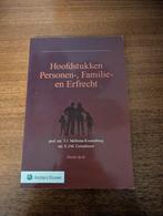 Hoofdstukken personen-, familie- en erfrecht, Ophalen of Verzenden, Zo goed als nieuw, E.J.M. Cornelissen; T.J. Mellema-Kranenburg