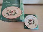 Gebaksbordjes Wedgwood Windsor Christmas, Huis en Inrichting, Keuken | Servies, Ophalen of Verzenden, Zo goed als nieuw, Bord(en)