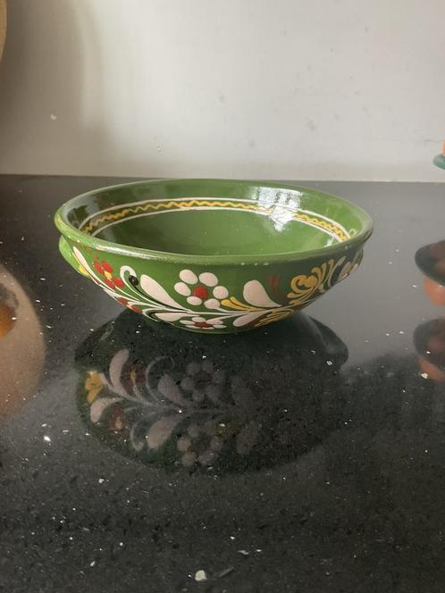 Hongaars aardewerk schaaltje brocante, Antiek en Kunst, Curiosa en Brocante, Ophalen of Verzenden