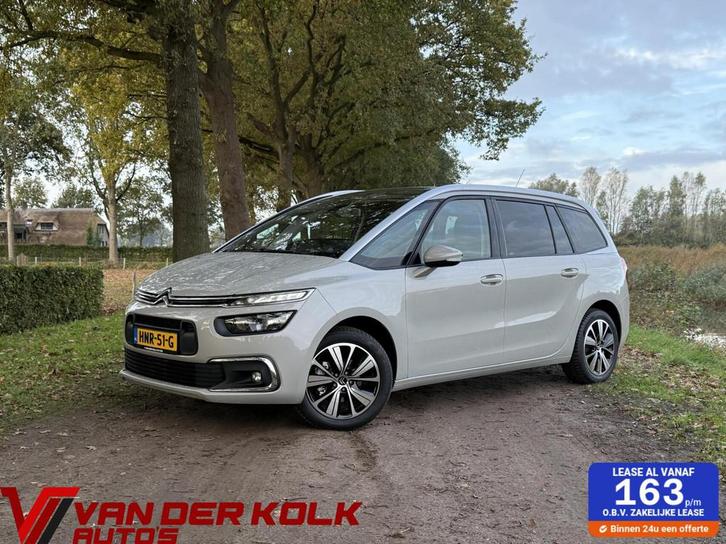 Citroen C4 Grand Picasso 1.2 PureTech Shine 7 Persoons Navi, Auto's, Citroën, Bedrijf, Te koop, C4 (Grand) Picasso, ABS, Achteruitrijcamera