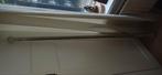 Gordijn stang 120 cm creme gratis ophalen, Huis en Inrichting, Ophalen, Gebruikt, 100 tot 150 cm, Wit