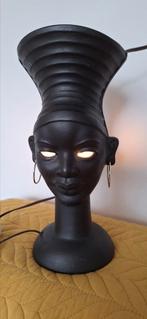 Prachtige vintage Afrikaanse lamp, Ophalen of Verzenden