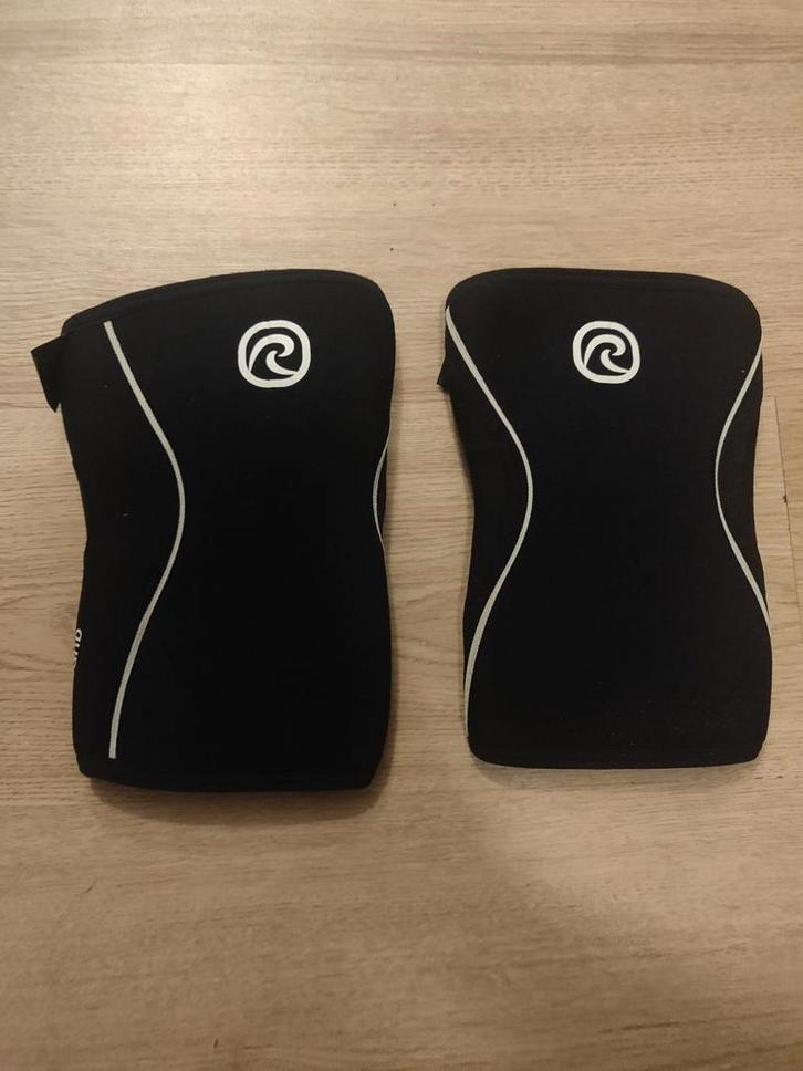 Rehband RX Knie Sleeves 7mm - Maat S -, Sport en Fitness, Fitnessmaterialen, Zo goed als nieuw, Overige typen, Benen, Ophalen of Verzenden