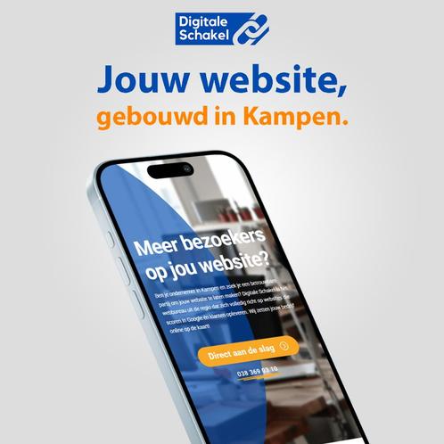 Website laten maken? – Digitale Schakel – Vanaf €499, Diensten en Vakmensen, Webdesigners en Hosting, Domeinregistratie, Webdesign