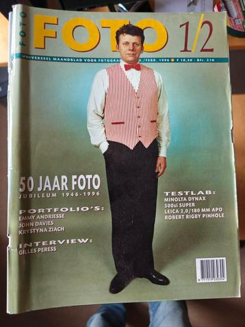Jaargangen 1978-1986 en 1996 van het blad Foto beschikbaar voor biedingen