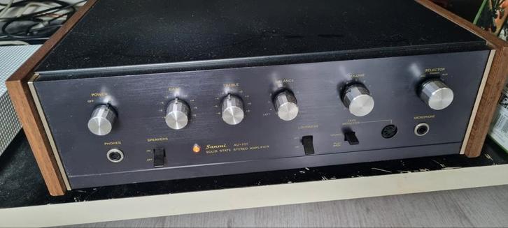 Sansui AU-101 versterker - Geserviced & gemodificeerd, Audio, Tv en Foto, Stereo-sets, Gebruikt, Speakers, Overige merken, Ophalen