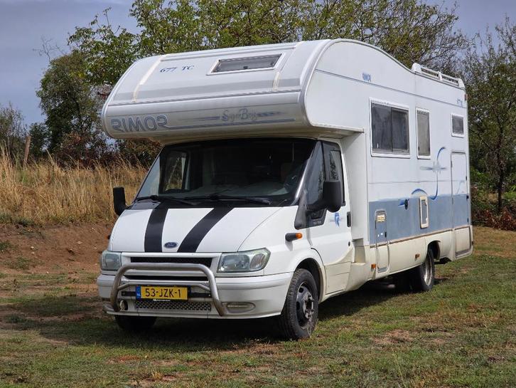Goed onderhouden camper met mooie opties, Caravans en Kamperen, Campers, Particulier, tot en met 6, Half-integraal, Ford, Ford