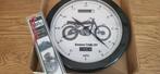 Klok en boeken legger met Greeves motor afbeelding, Ophalen of Verzenden, Nieuw, Motoren