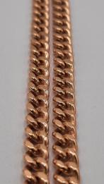 gouden coban link ketting 14kt, Www.bredajuwelier.nl, Nieuw, Ophalen of Verzenden, Www.bredajuwelier.nl