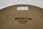 Zildjian Avedis medium thin crash 1119gr 16 inch  <24242462>, Ophalen of Verzenden, Gebruikt, Drums of Percussie