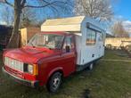 Ford Transit 100 L 2.8 T. Camper Benzine 1979 Belastingvrij., Caravans en Kamperen, Campers, Chemisch toilet, Standaard zit, Ringverwarming