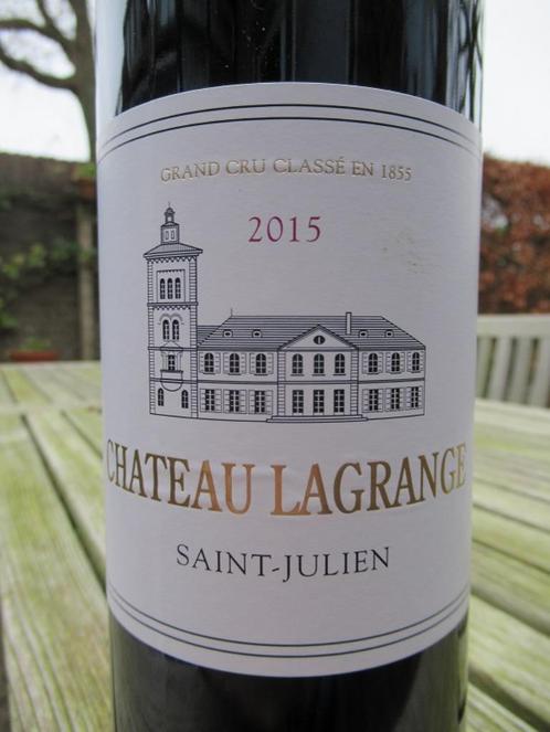 Chateau Lagrange 2015 St Julien 94 Galloni, Verzamelen, Wijnen, Nieuw, Rode wijn, Frankrijk, Ophalen of Verzenden