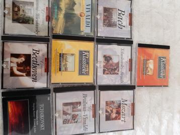 CD's  10 cds klassieke muziek beschikbaar voor biedingen