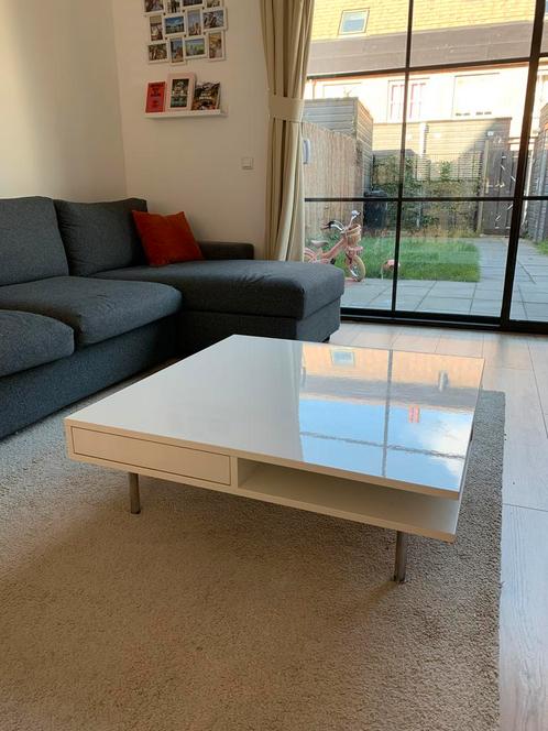 Ikea Tofteryd Salontafel 95x95 cm, Huis en Inrichting, Tafels | Salontafels, Zo goed als nieuw, Minder dan 50 cm, 50 tot 100 cm