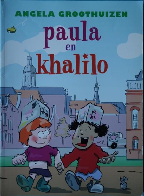 Paula en Khalilo - Angela Groothuizen, Boeken, Kinderboeken | Jeugd | onder 10 jaar, Gelezen, Fictie algemeen, Ophalen of Verzenden