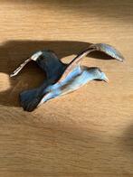 Geglazuurd aardewerk vogel in blauw, Ophalen of Verzenden, Zo goed als nieuw
