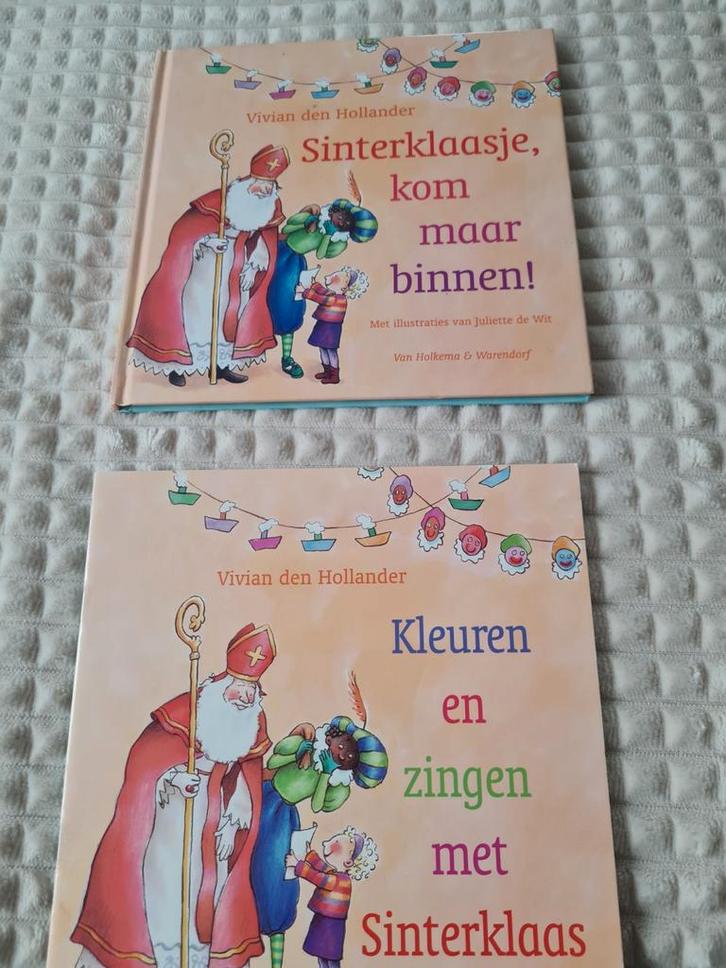 Sinterklaas Boeken Set - Vivian den Hollander, Diversen, Sinterklaas, Zo goed als nieuw, Ophalen of Verzenden