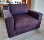 Paarse fauteuil van Urban Sofa by Ira Ness loveseat, Huis en Inrichting, Fauteuils, Gebruikt, Stof, Ophalen