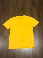 Ralph Lauren Shirt – Geel met Donkerblauw Logo S Slim Fit, Geel, Ralph Lauren, Ophalen of Verzenden, Zo goed als nieuw