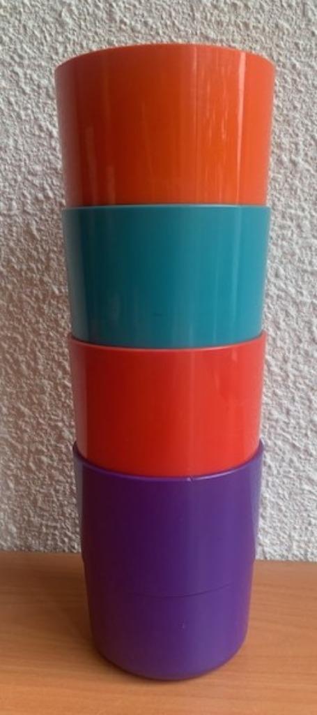 Mepal: 4x mok 210 (retro/vintage), Caravans en Kamperen, Kampeeraccessoires, Zo goed als nieuw, Ophalen of Verzenden