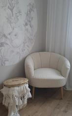 Fauteuil Nancy Off-white van Kwantum, Ophalen, Zo goed als nieuw, Stof