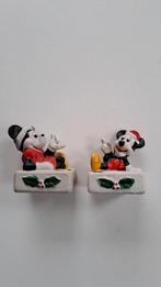 Mickey en Minnie Mouse kandelaartjes, Ophalen of Verzenden, Mickey Mouse, Beeldje of Figuurtje