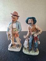 2 oude porcelein beeldjes, Antiek en Kunst, Curiosa en Brocante, Ophalen of Verzenden