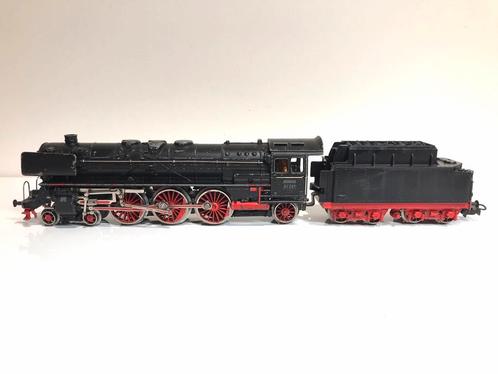 Marklin H0 F 800 stoomlocomotief met kunststof tender 1954, Hobby en Vrije tijd, Modeltreinen | H0, Gebruikt, Locomotief, Wisselstroom