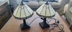 Tafellamp 2 stuks, Huis en Inrichting, Lampen | Tafellampen, Ophalen, Gebruikt, Kunststof, Minder dan 50 cm
