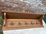 Houten Wandkapstok met Hoedenplank, Gebruikt, Minder dan 100 cm, Hout, Ophalen