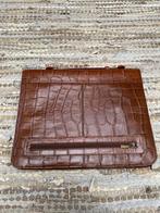 KRAUSE, Bruin Leren schrijfmap, met rits, Bruin, Minder dan 40 cm, Minder dan 35 cm, Zo goed als nieuw