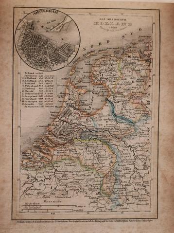 Vroeg 19e eeuwse Duitse atlas  beschikbaar voor biedingen
