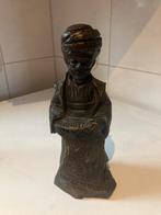 Bronzen Beeld Man met Tulband Gesigneerd COPY V.C. M.T.K. Un, Ophalen of Verzenden