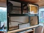 Volliere aluminium wit met groen, Ophalen, Aluminium, Broedkooi of Kweekkooi