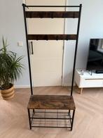 Kapstok met schoenenrekbank, Huis en Inrichting, Woonaccessoires | Kapstokken, Zo goed als nieuw, Minder dan 100 cm, Metaal, Ophalen