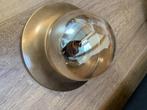 Schitterende scheepslamp met bijzonder bol glas, Ophalen of Verzenden, Gebruikt, Glas, Klassiek