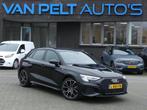 Audi A3 Sportback 30 TFSI S edition S-Line / S-Tronic / Carp, Auto's, Audi, Gebruikt, Leder en Stof, Zwart, Origineel Nederlands