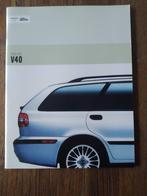 Volvo V 40 2002 60 pag., Verzenden, Zo goed als nieuw, Volvo