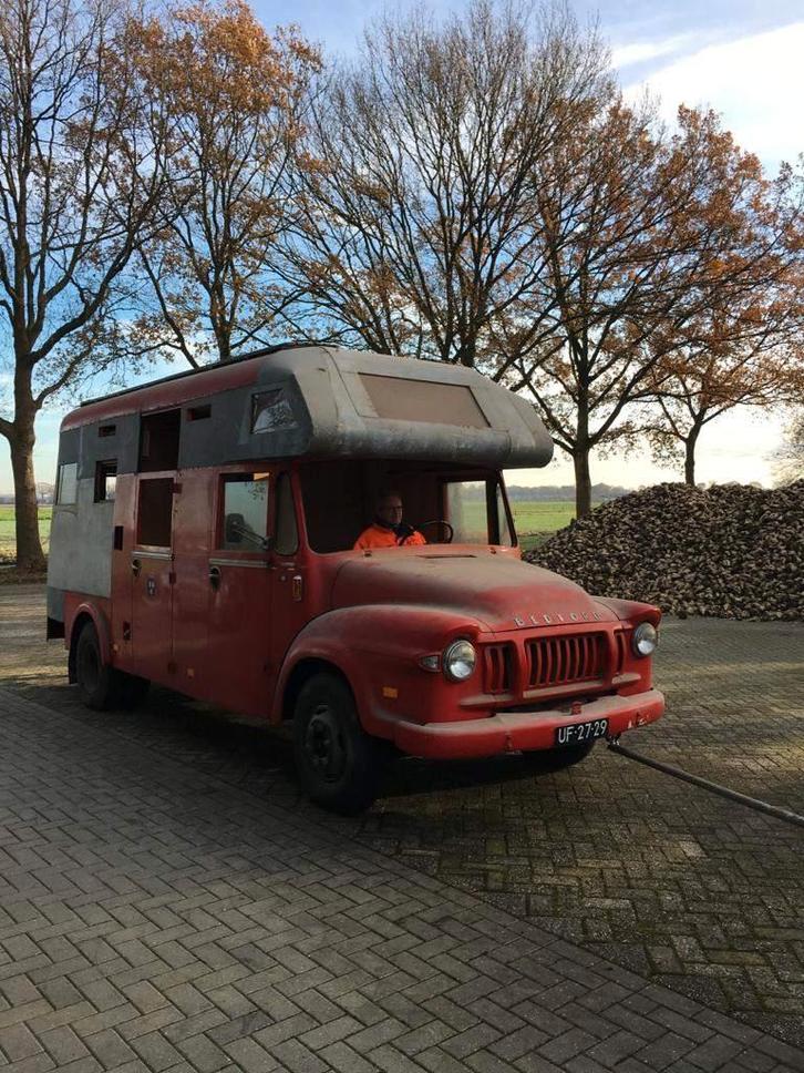 camper, Caravans en Kamperen, Campers, Particulier, tot en met 4, Alkoof, Bedford, Benzine, Handgeschakeld, Treinzit, 6 tot 7 meter