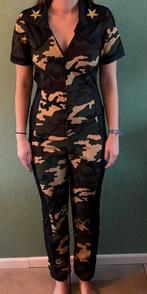 Legerpak carnaval maat 36 / s, Ophalen, Carnaval, Zo goed als nieuw, Kleding