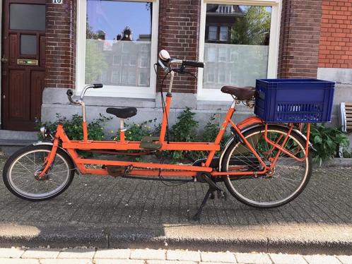 Ouder-Kind tandem Ronald Onderwater (Adult-kid tandem bike), Fietsen en Brommers, Fietsen | Tandems, Gebruikt, Minder dan 10 versnellingen