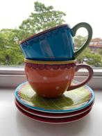 Blond - 2 mokken en 3 bordjes, Blond Amsterdam, Ophalen of Verzenden, Zo goed als nieuw, Bord(en)