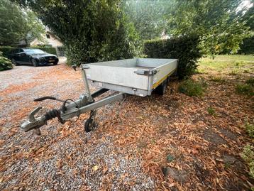 Aanhanger motortrailer max 1350kg 1500x2600 beschikbaar voor biedingen