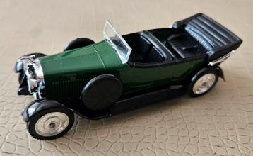 Hispano Suiza h6b 1926  6 cyl groen leuk gaaf schaalmodel  beschikbaar voor biedingen