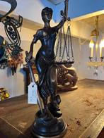 Bronzen Beeld Vrouwe Justitia, Ophalen of Verzenden, Nieuw, Mens