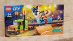 LEGO City Stuntz Stuntshowtruck - 60294 - Leeftijd 6+ nieuw, Nieuw, Complete set, Ophalen of Verzenden, Lego