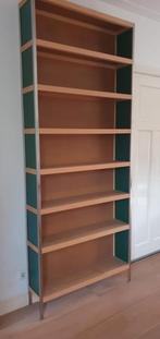 Kewlox boekenkast hbd: 2.45/1.00/0.25cm met groene zijwanden, Huis en Inrichting, Kasten | Boekenkasten, Ophalen, Gebruikt, 25 tot 50 cm