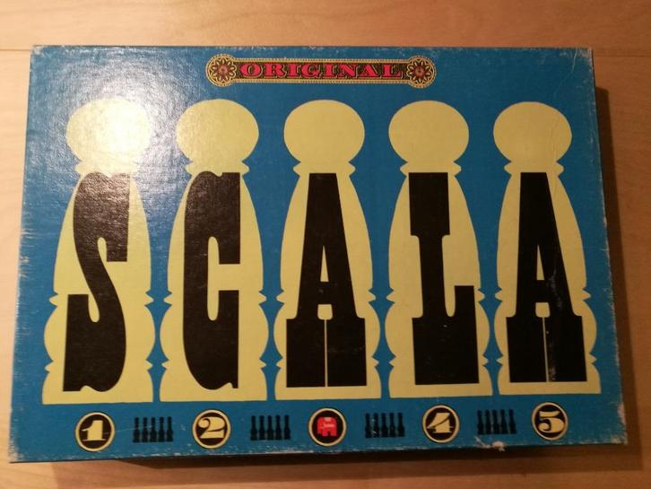 Scala - Jumbo, Hobby en Vrije tijd, Gezelschapsspellen | Bordspellen, Gebruikt, Een of twee spelers, Drie of vier spelers, Ophalen of Verzenden