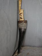 Antieke kruithoorn, Ophalen of Verzenden