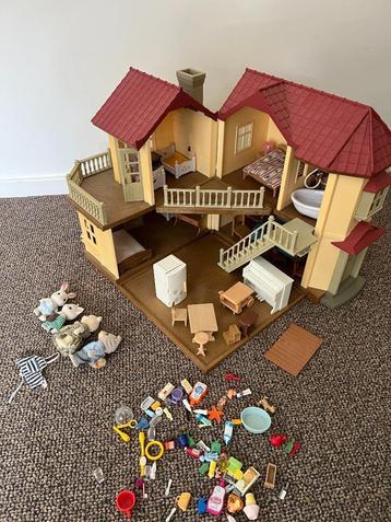 Sylvanian families: huis+toebehoren en heel veel extra's!